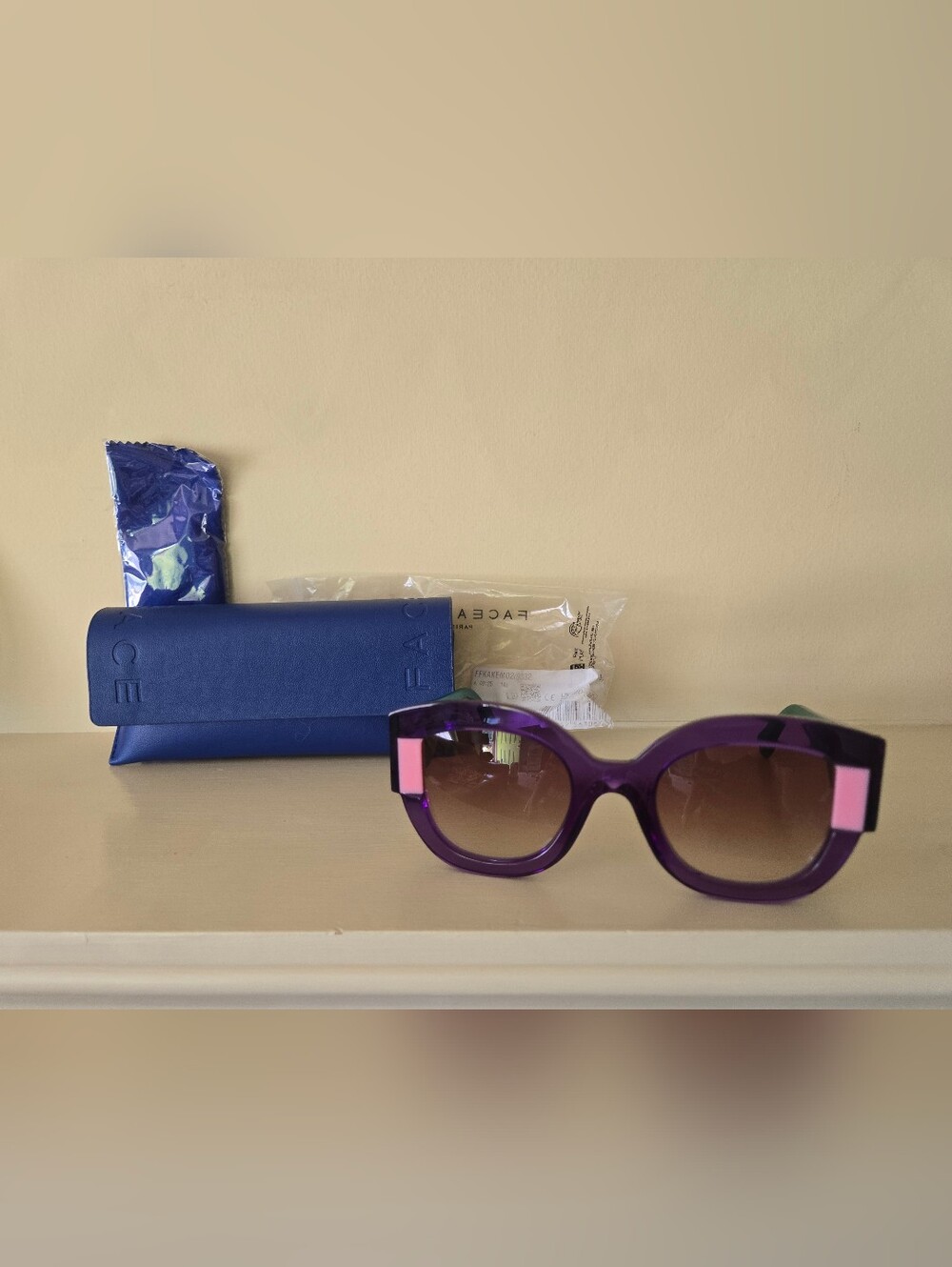 FACE A FACE Sunglasses KAKEMO 2 Col 0332 50-23-145 Purple Pink Green